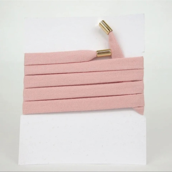 AUTH Christian Dior Set of 3 Hair Tie Scrunchie Key Ring Bracelet Choker - Picture 4 of 5